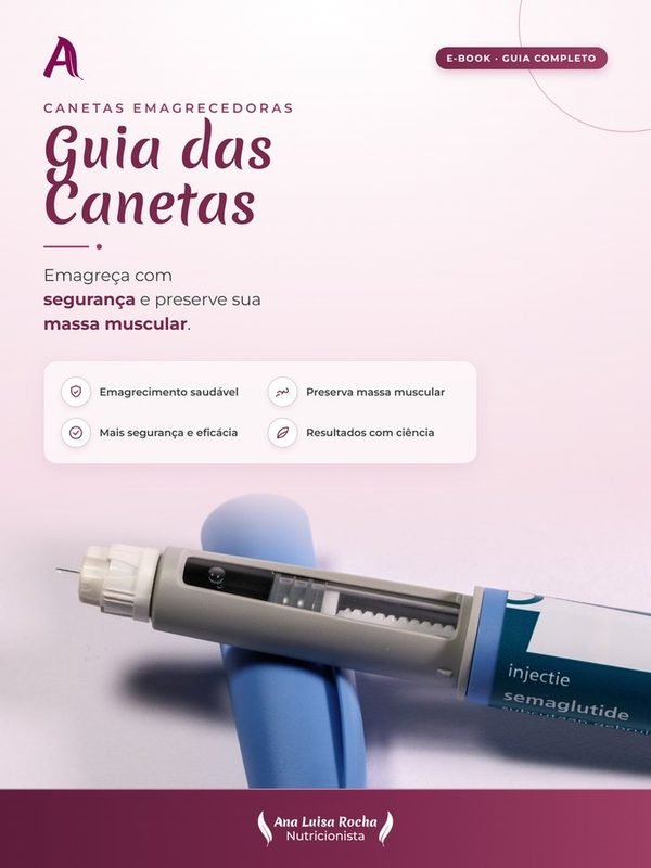 Capa do e-book Guia Completo das Canetas Emagrecedoras