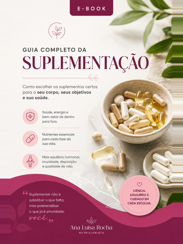Capa do e-book Guia Completo de Suplementação